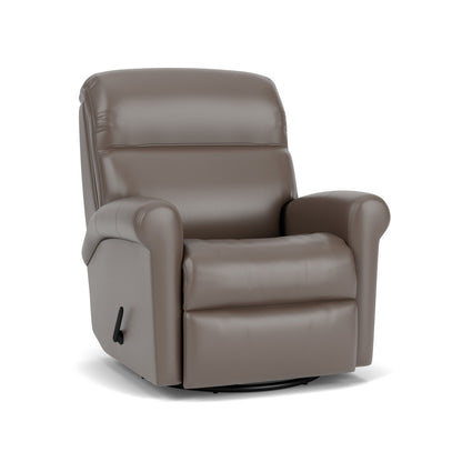 Davis Swivel Gliding Recliner - Leather 824-74