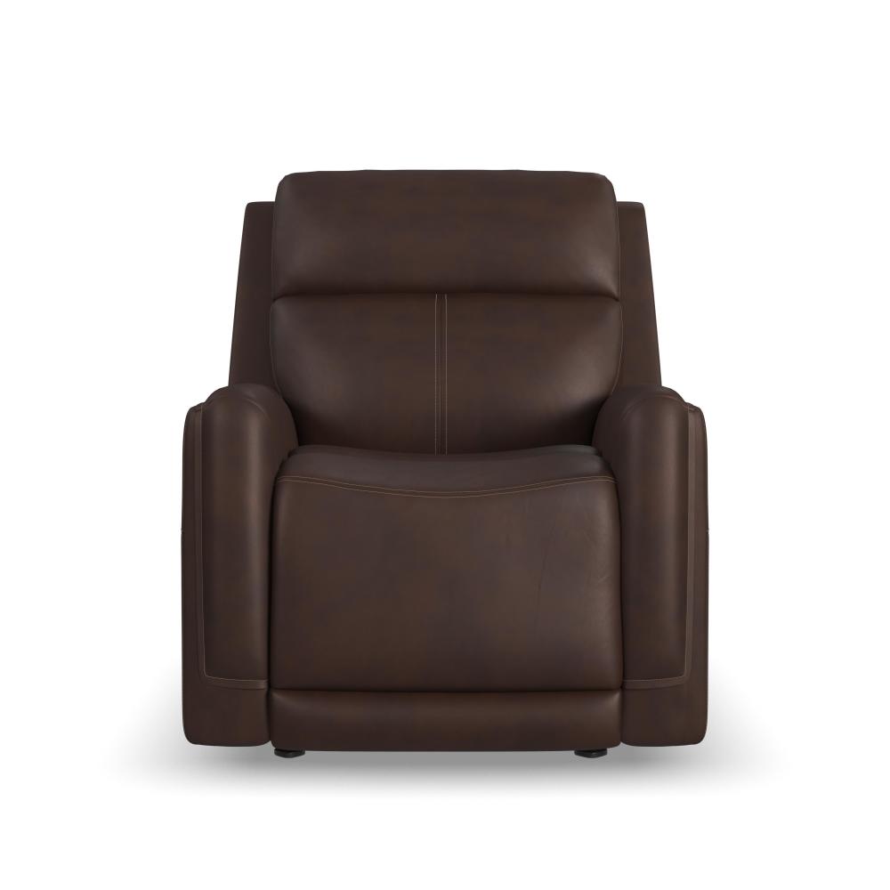 Alister Power Gliding Recliner with Power Headrest and Lumbar - Leather 946-71