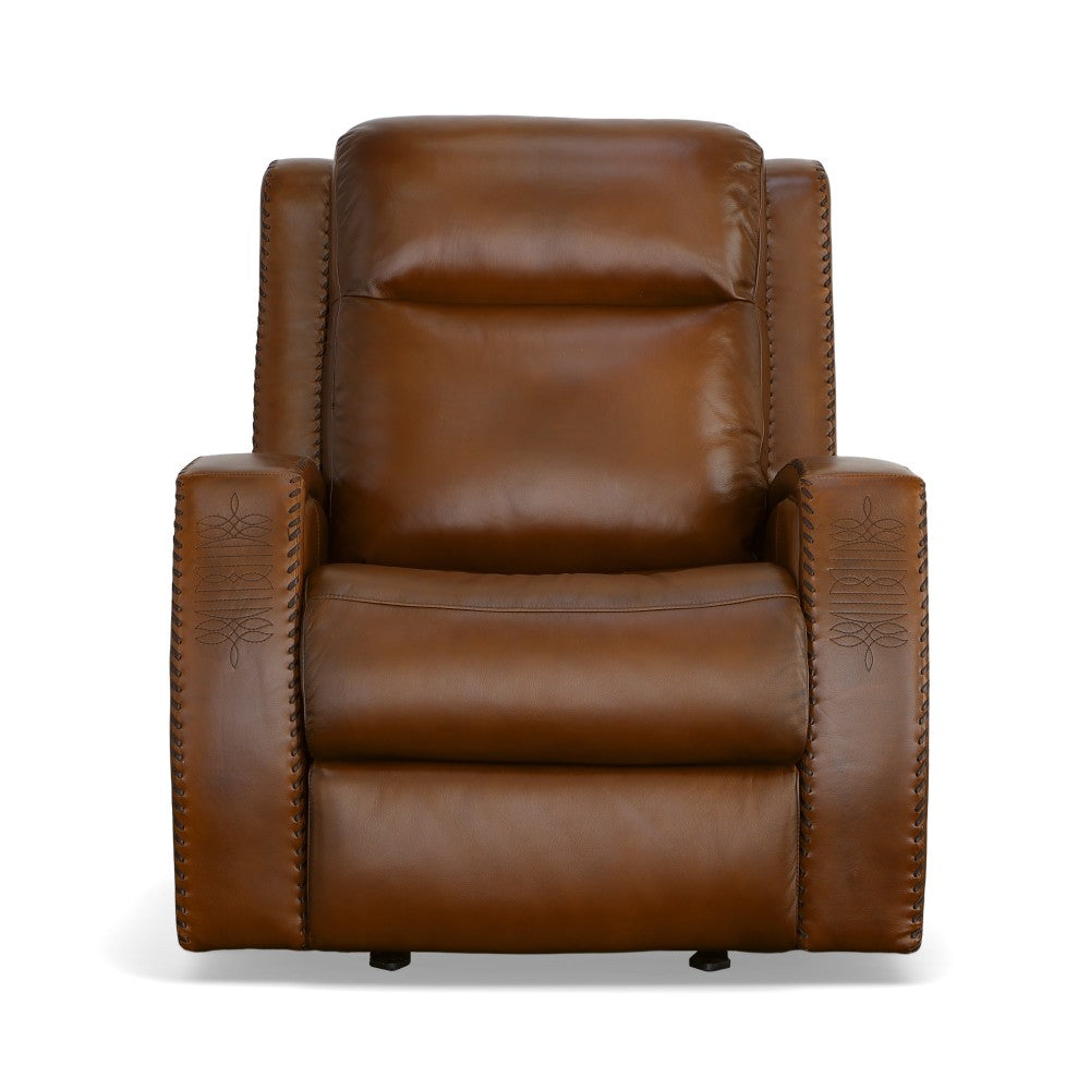Mustang Power Gliding Recliner with Power Headrest - Default Title