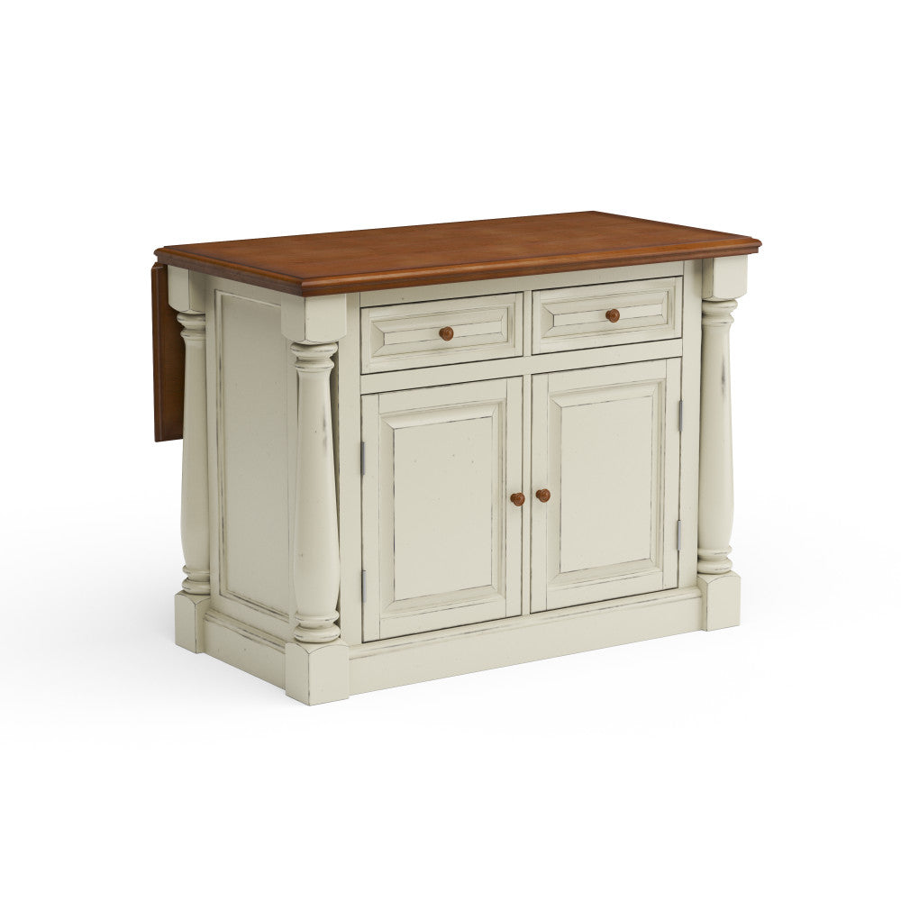 Monarch Kitchen Island - Off-White