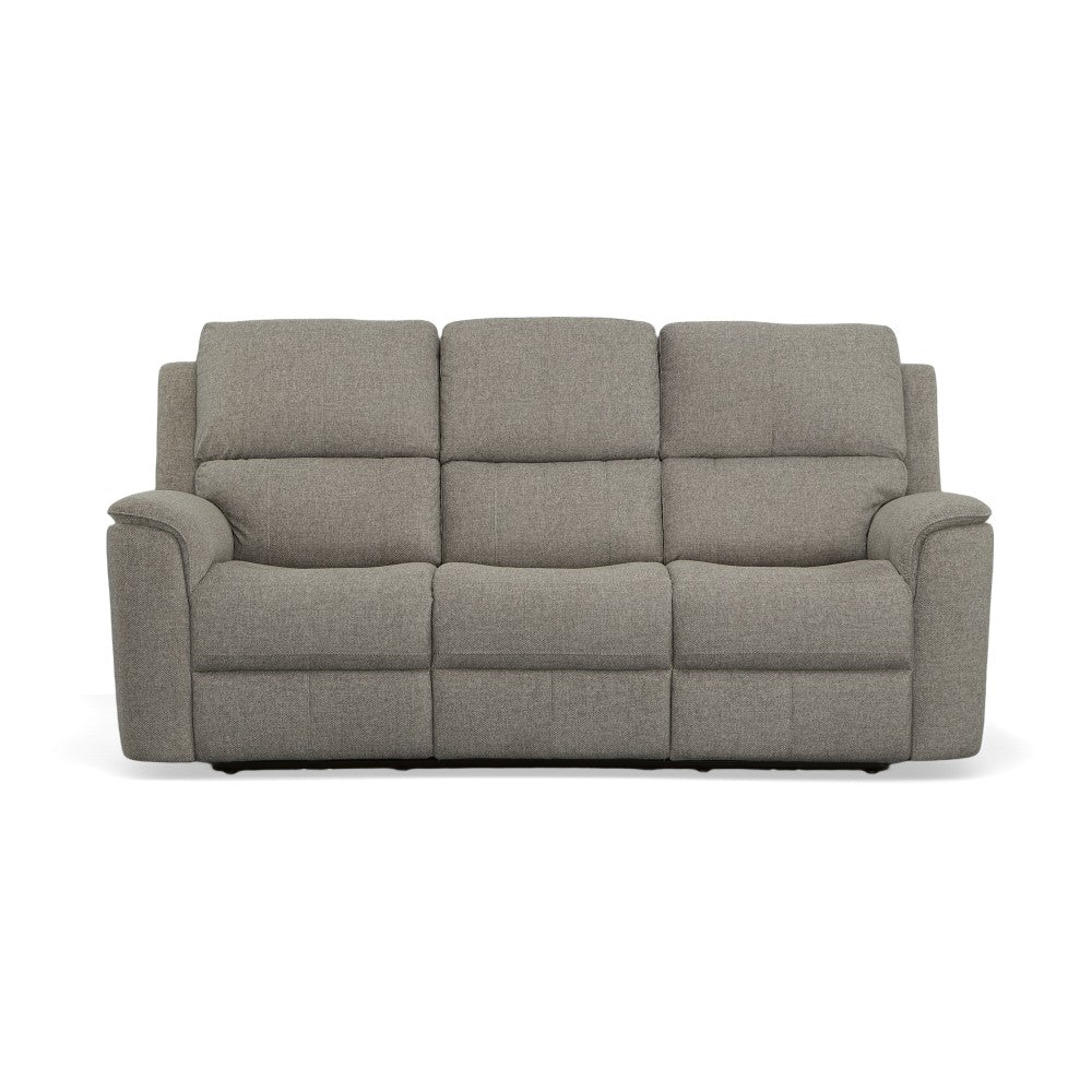 Henry Power Reclining Sofa with Power Headrests & Lumbar - Fabric 425-01