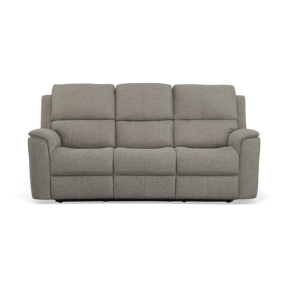Henry Power Reclining Sofa with Power Headrests & Lumbar - Fabric 425-01