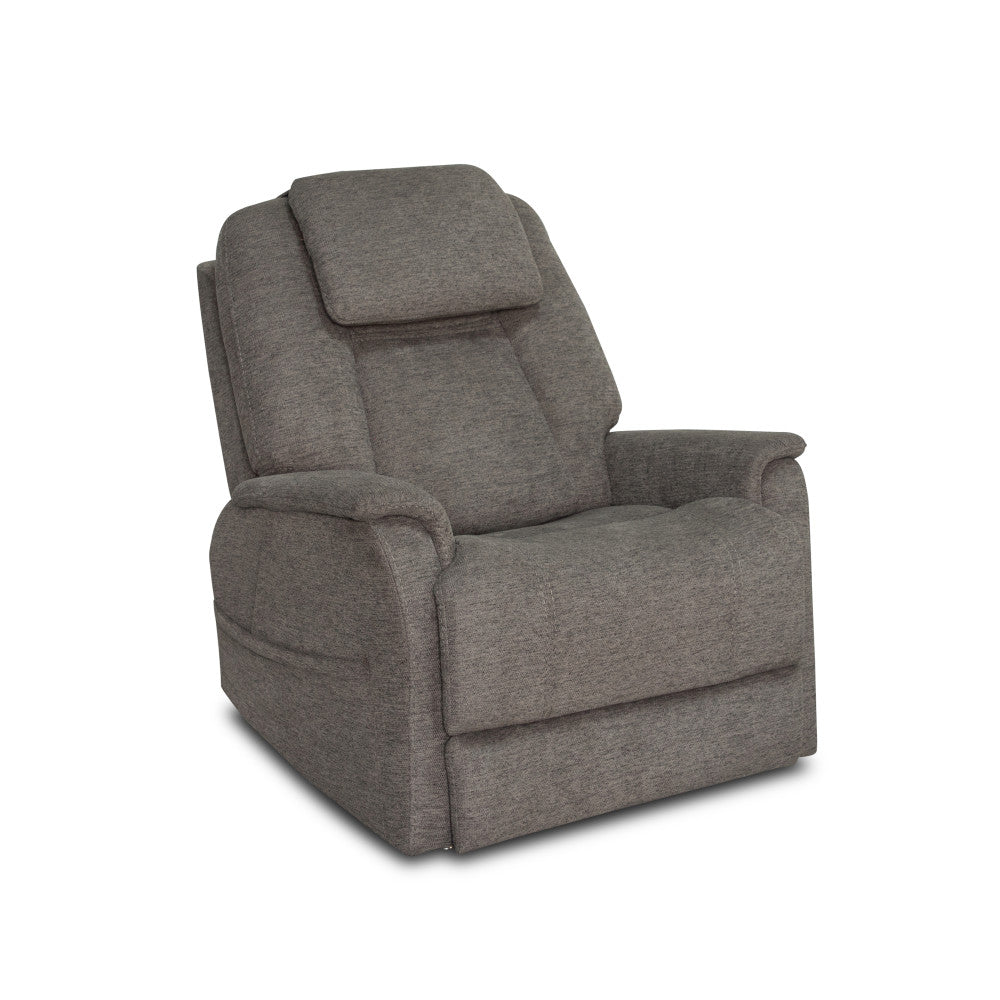 Zecliner Model 3+ Petite Power Sleep Chair with Power Headrest, Lumbar, Heat & Massage - Fabric 358-04