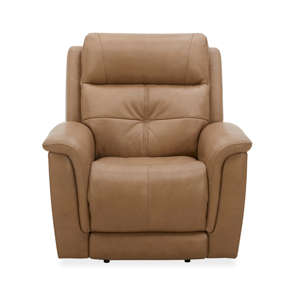 Ranger Power Recliner with Power Headrest, Lumbar, Heat & Massage - Brown