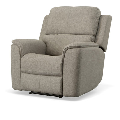 Henry Power Recliner with Power Headrest & Lumbar - Fabric 425-01