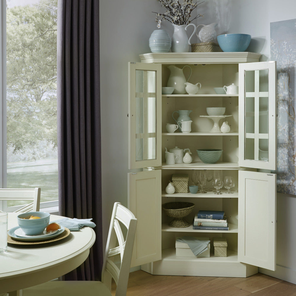 Seaside Lodge Corner China Cabinet - Default Title