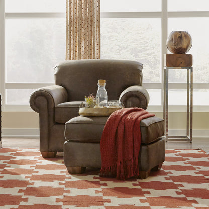 Main Street Ottoman - Fabric 650-04