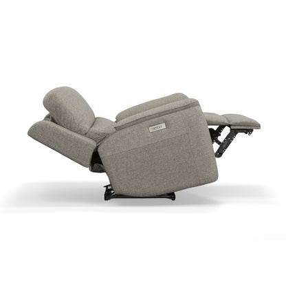 Henry Power Recliner with Power Headrest & Lumbar - Fabric 425-01