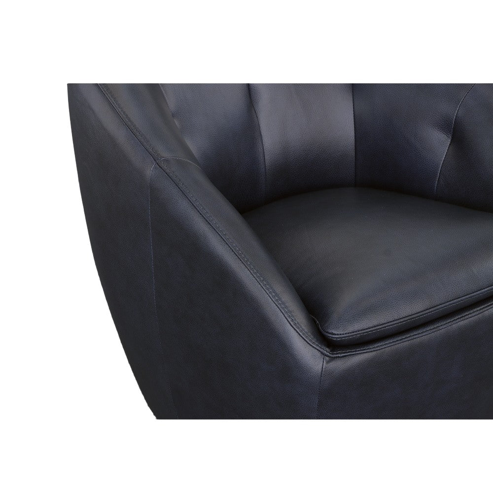 Wade Swivel Chair - Navy