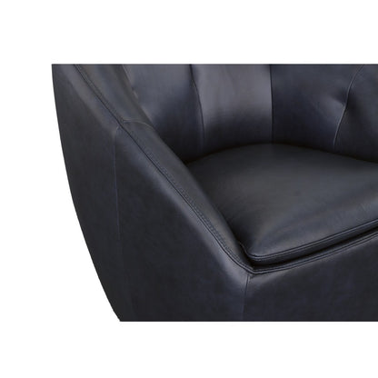 Wade Swivel Chair - Navy