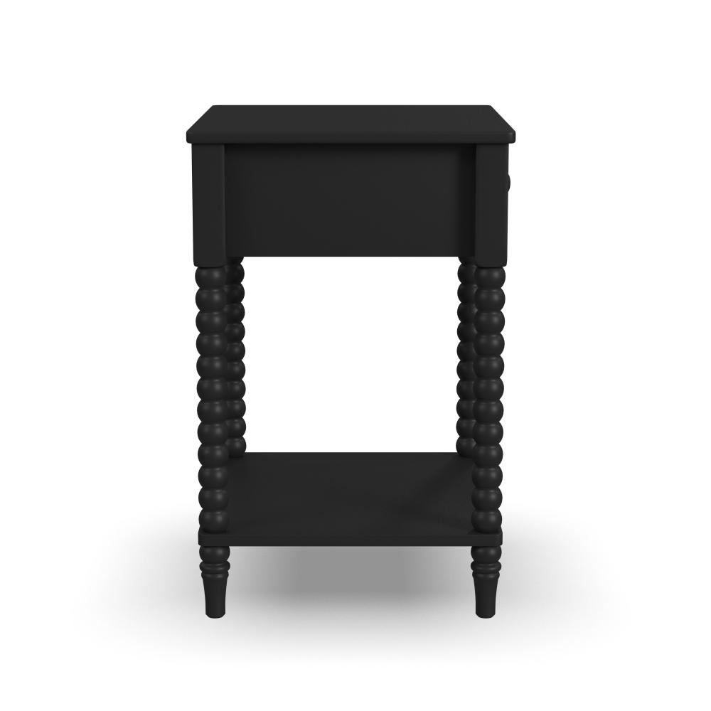 Spindle Nightstand - Black
