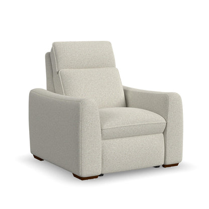 Ava Power Recliner with Power Headrest & Lumbar - Fabric 157-81