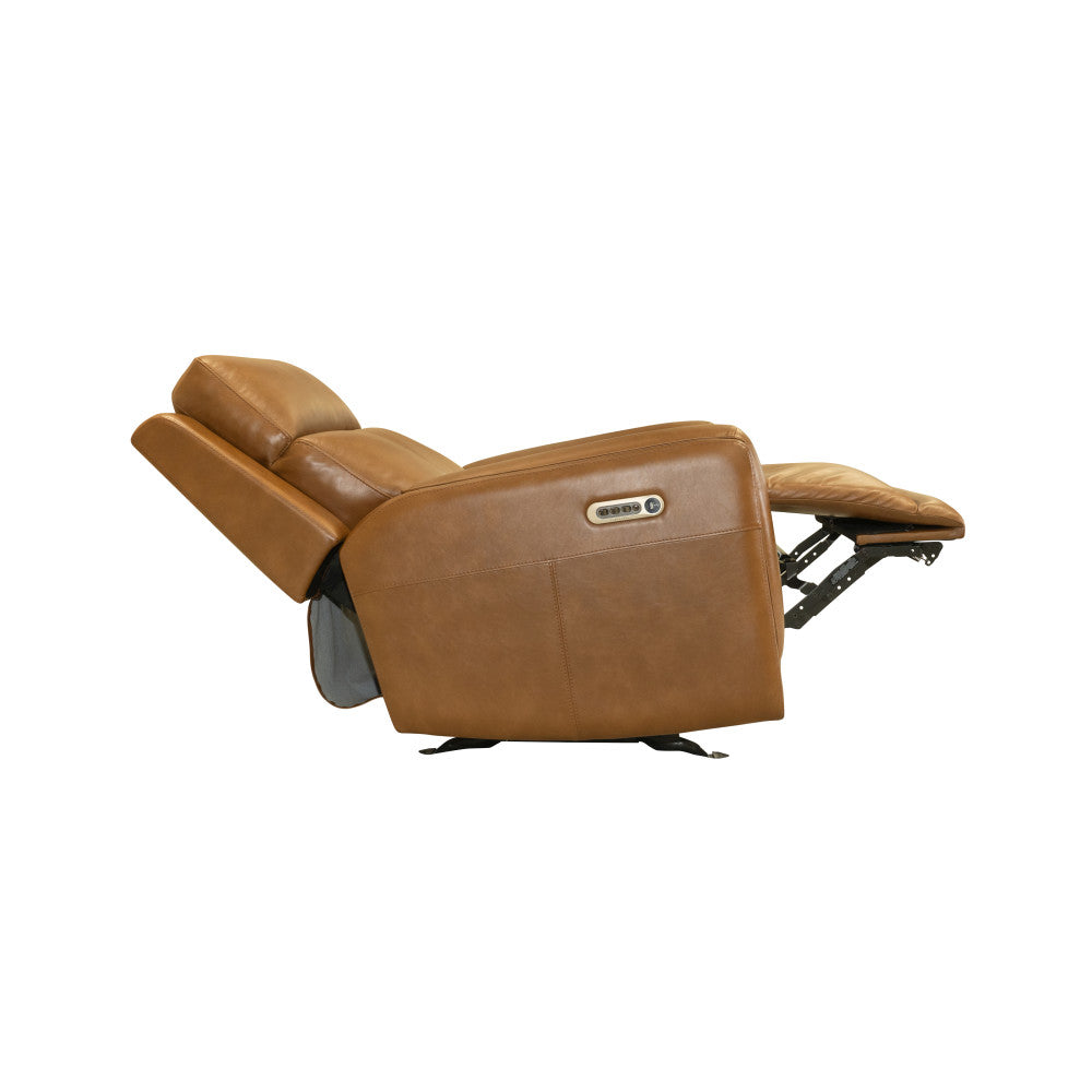 Alister Power Gliding Recliner with Power Headrest and Lumbar - Leather 734-72