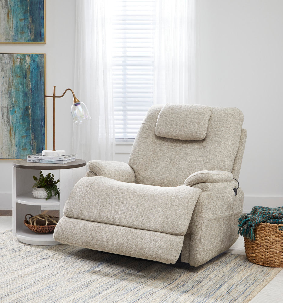 Zecliner Model 2+ Power Lift Sleep Recliner with Power Headrest, Lumbar, Heat & Massage - Default