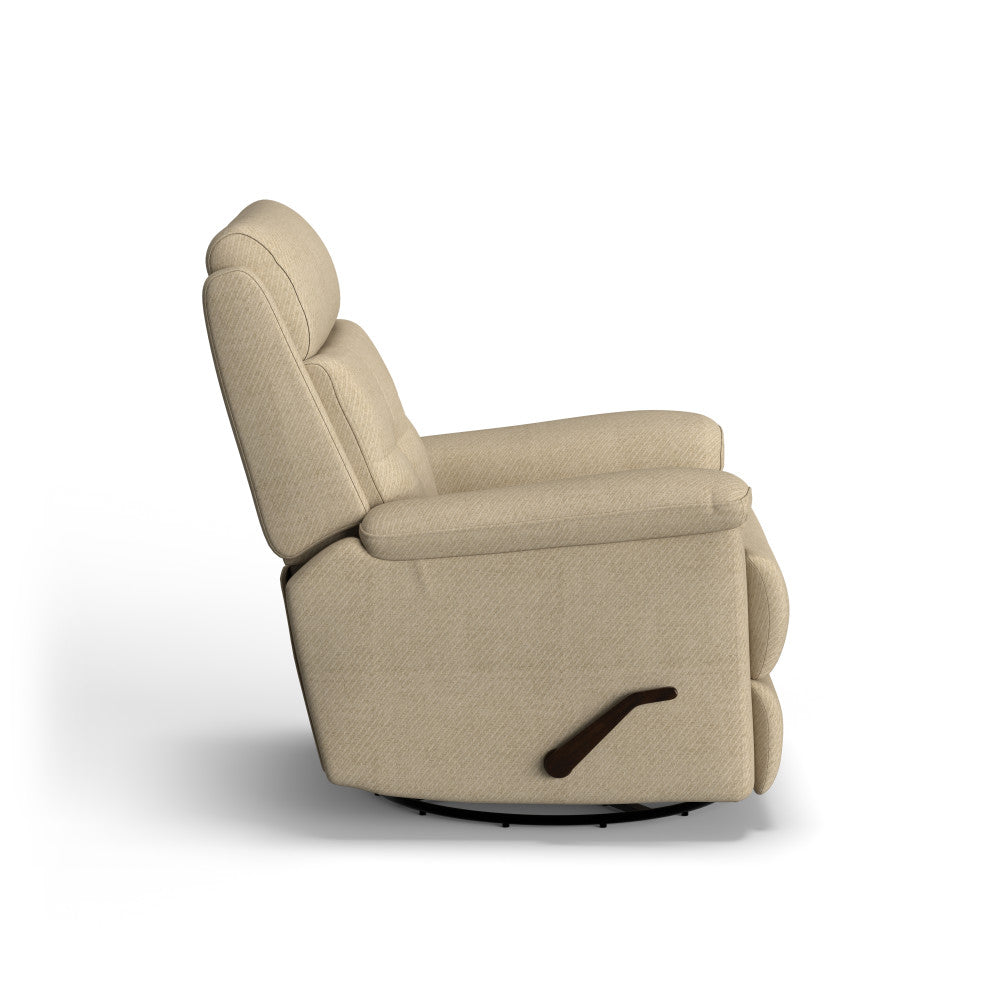 Sophisticated Swivel Gliding Recliner - Fabric 193-40
