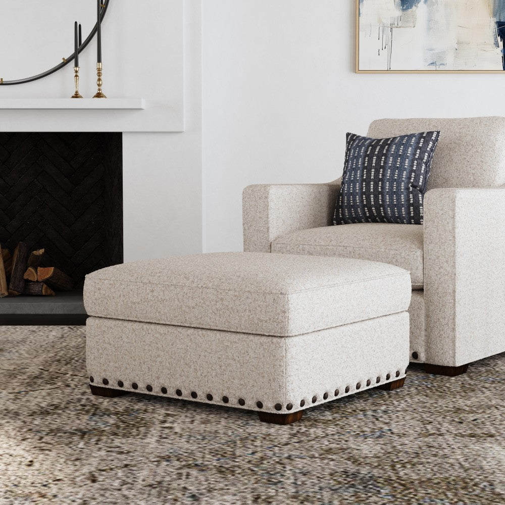 Milo Cocktail Ottoman - Fabric 038-11