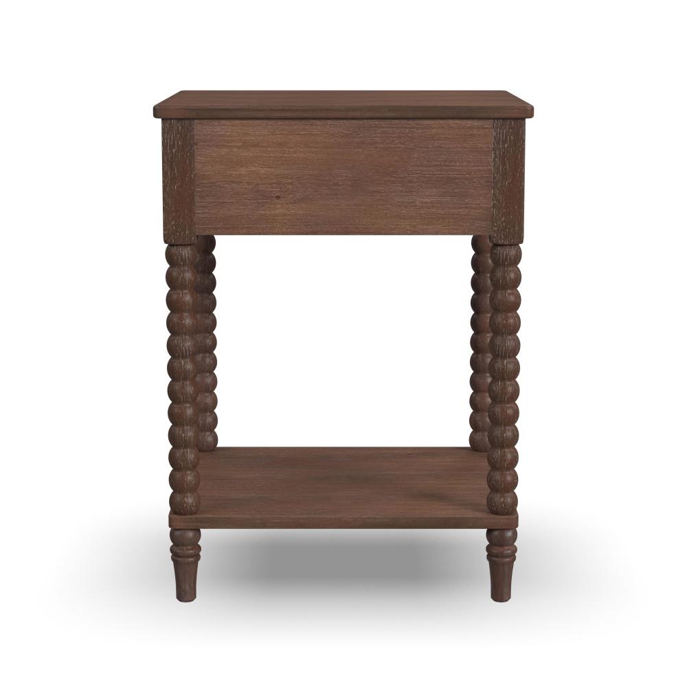 Spindle Nightstand - Brown