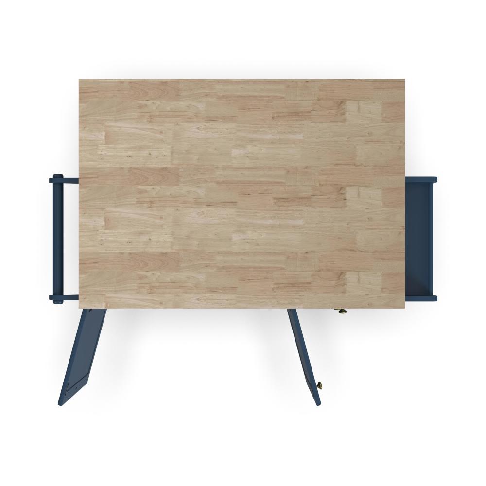 Dolly Madison Drop Leaf Kitchen Cart - Blue