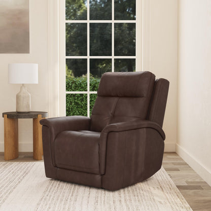 Ranger Power Recliner with Power Headrest, Lumbar, Heat & Massage - Leather 439-70