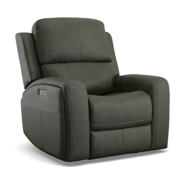 Linden Power Recliner with Power Headrest & Lumbar - Leather 946-02