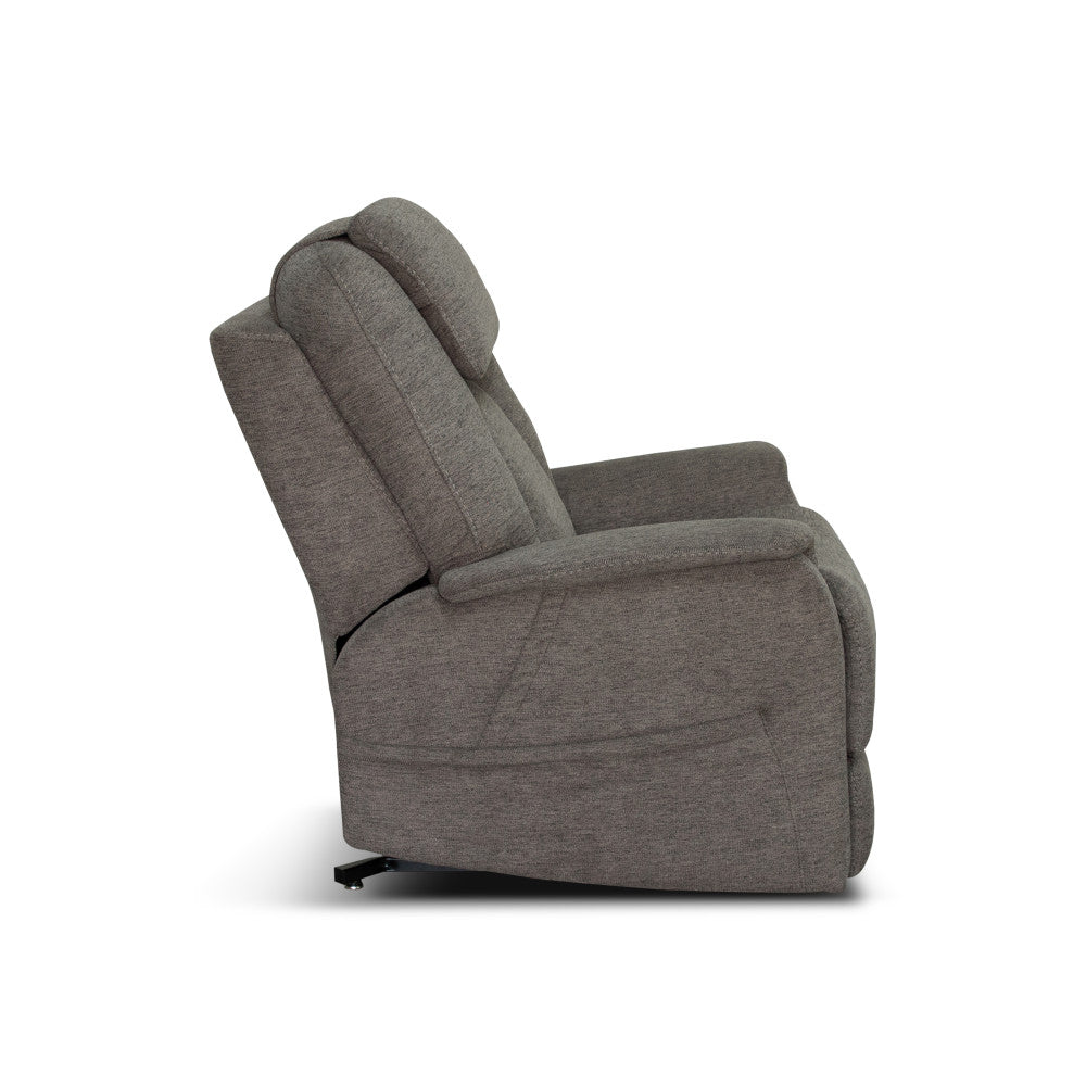 Zecliner Model 3+ Petite Power Sleep Chair with Power Headrest, Lumbar, Heat & Massage - Fabric 358-04