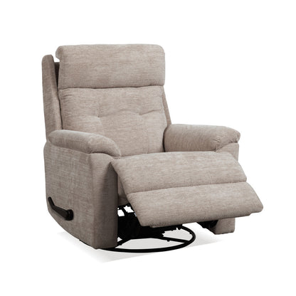Sophisticated Swivel Gliding Recliner - Fabric 410-82