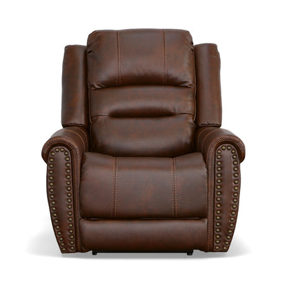 Oscar Power Recliner with Power Headrest - Fabric 629-72