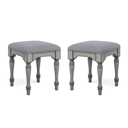 Plymouth Pair of Ottomans - Default Title