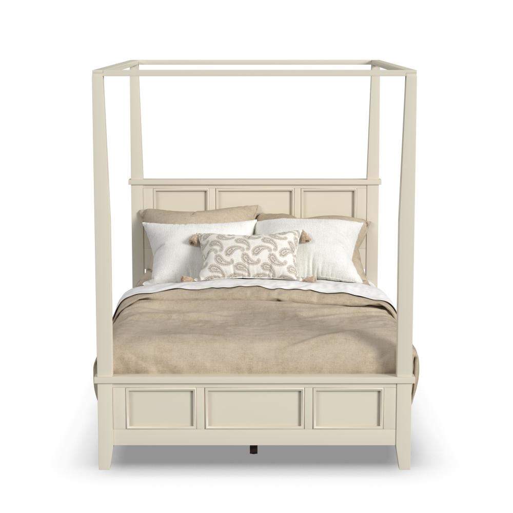 Naples Queen Canopy Bed - Default Title