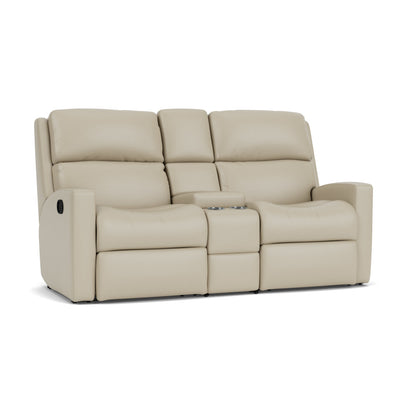 Catalina Reclining Loveseat with Console - Leather 775-12