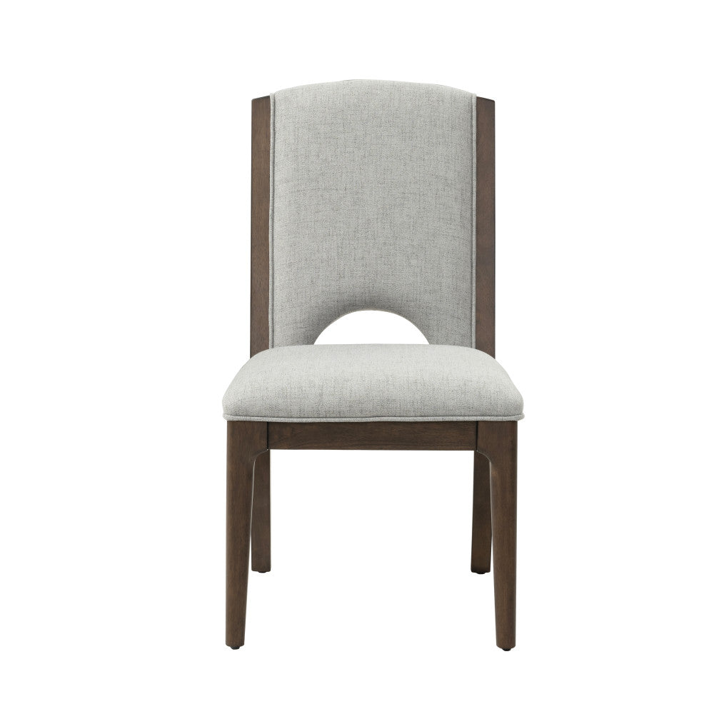 Athens Pair of Upholstered Dining Chairs - Default Title