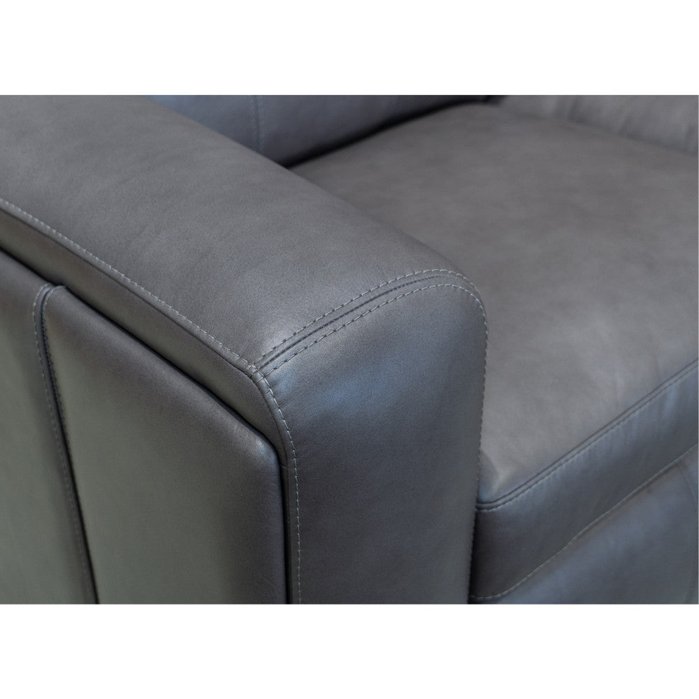 Wyatt Power Reclining Sofa with Power Headrests & Lumbar - Leather 705-02