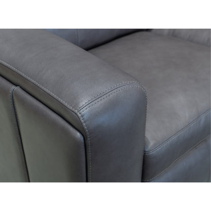 Wyatt Power Reclining Sofa with Power Headrests & Lumbar - Leather 705-02