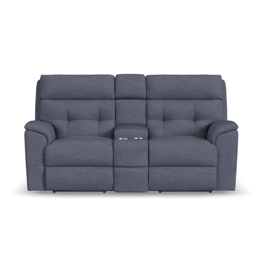 Mason Power Reclining Loveseat with Console & Power Headrests - Default Title
