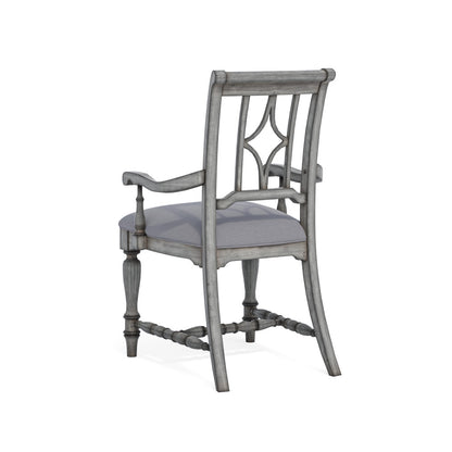 Plymouth Pair of Upholstered Arm Dining Chairs - Default Title