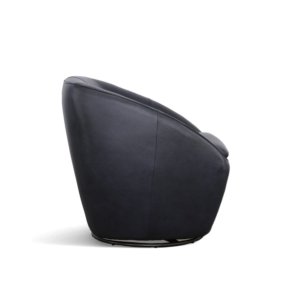 Wade Swivel Chair - Navy