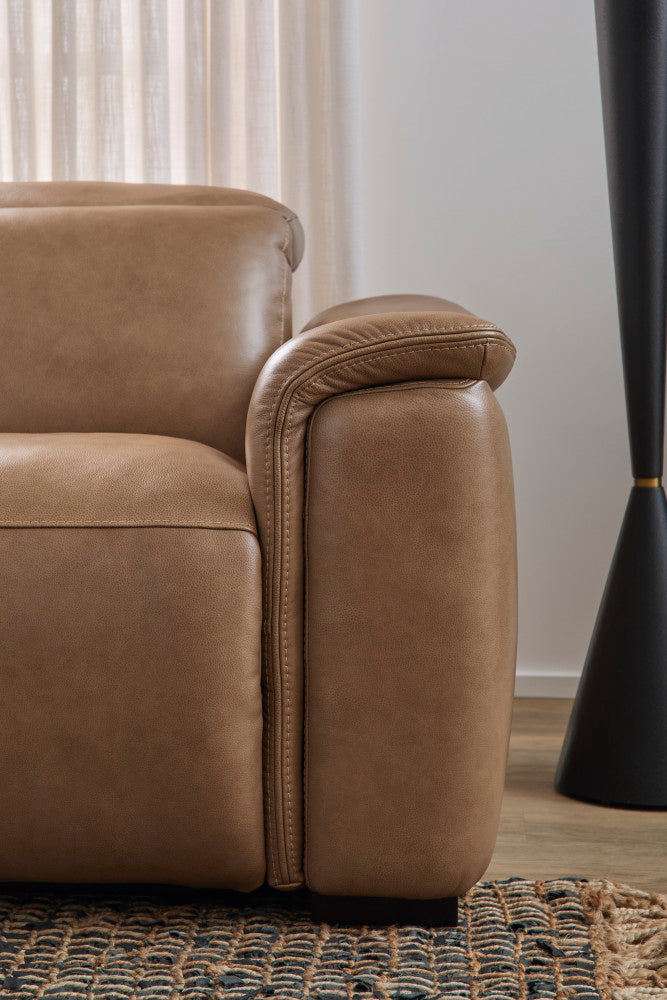 Camden Power Recliner with Power Headrest - Leather 732-72