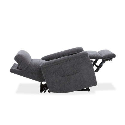 Luma Petite Petite Power Lift Recliner with Power Headrest, Lumbar, Heat & Massage - Fabric 428-02