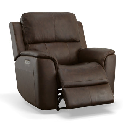 Henry Power Recliner with Power Headrest & Lumbar - Leather 946-71