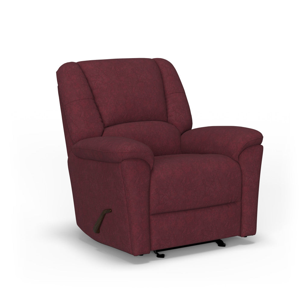 Plush Gliding Recliner - Leather 824-82