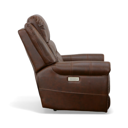Oscar Power Recliner with Power Headrest - Fabric 629-72