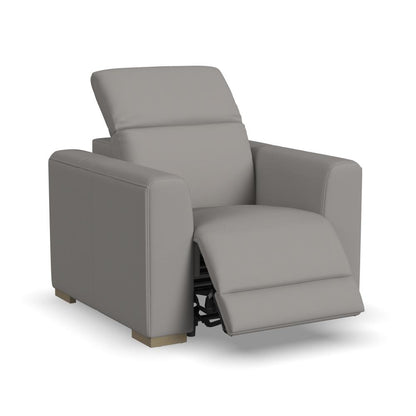 Aurora Power Recliner with Power Headrest - Leather 749-01