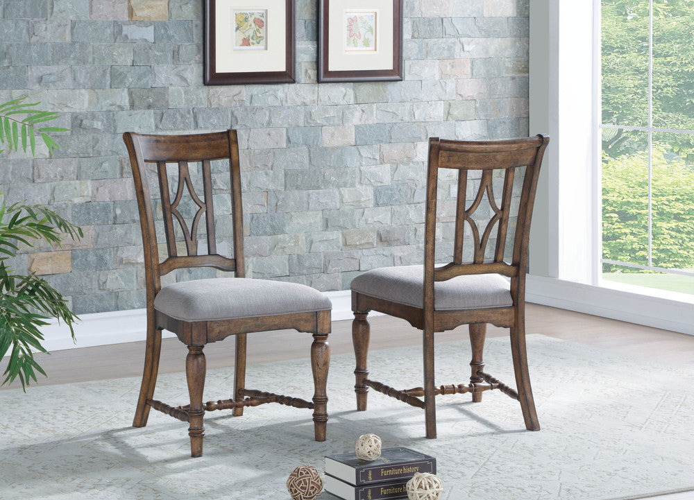 Plymouth Pair of Upholstered Dining Chairs - Default Title