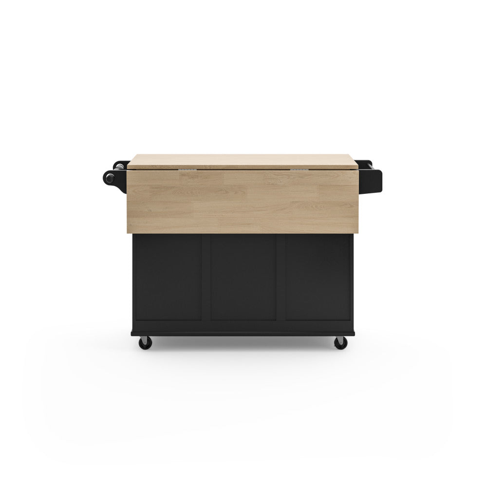 Dolly Madison Kitchen Cart - Black