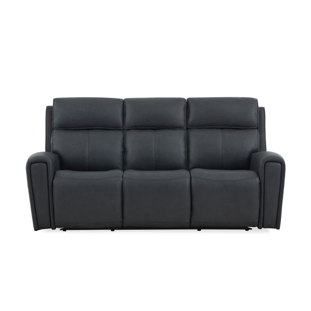 Warren Power Reclining Sofa with Console, Power Headrest & Lumbar - Default Title