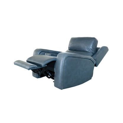 Oasis Power Recliner with Power Headrest, Lumbar, Heat & Massage - Leather 734-40