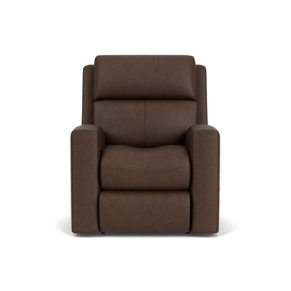 Score Power Recliner with Power Headrest & Lumbar - Leather 654-70
