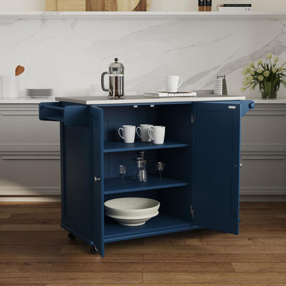 Dolly Madison Kitchen Cart - Blue