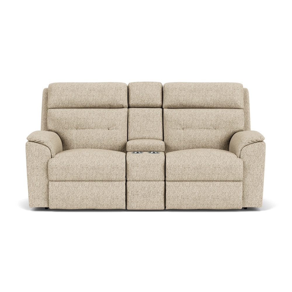 Mason Reclining Loveseat with Console - Default Title
