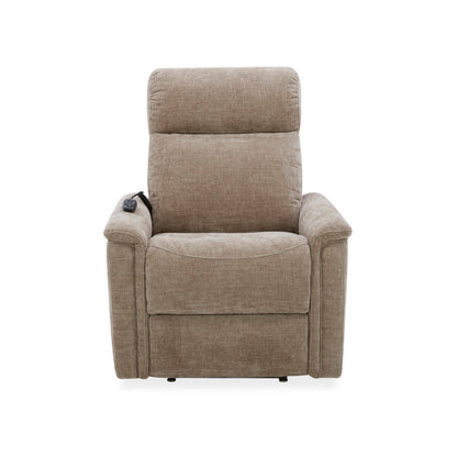 Luma Power Lift Recliner with Power Headrest, Lumbar, Heat & Massage - Fabric 428-75